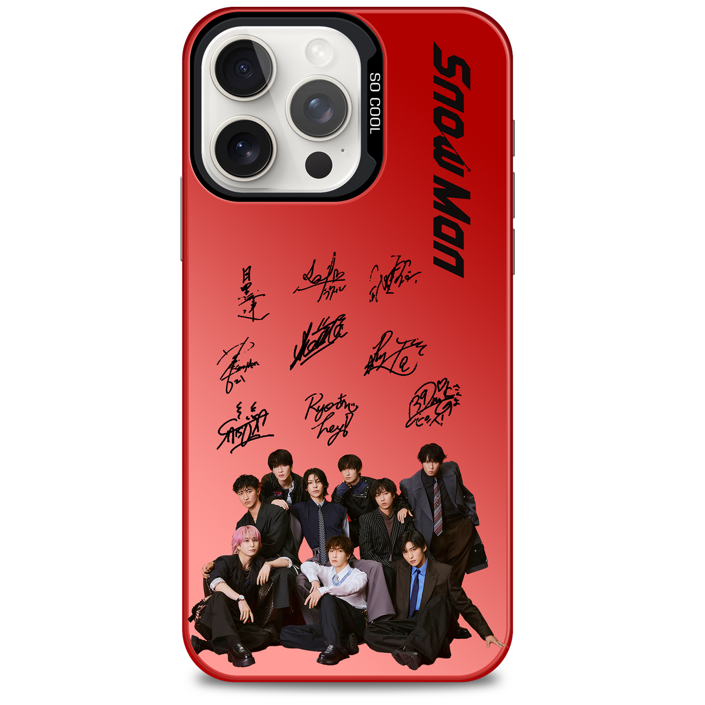 Snow Man Phone Case