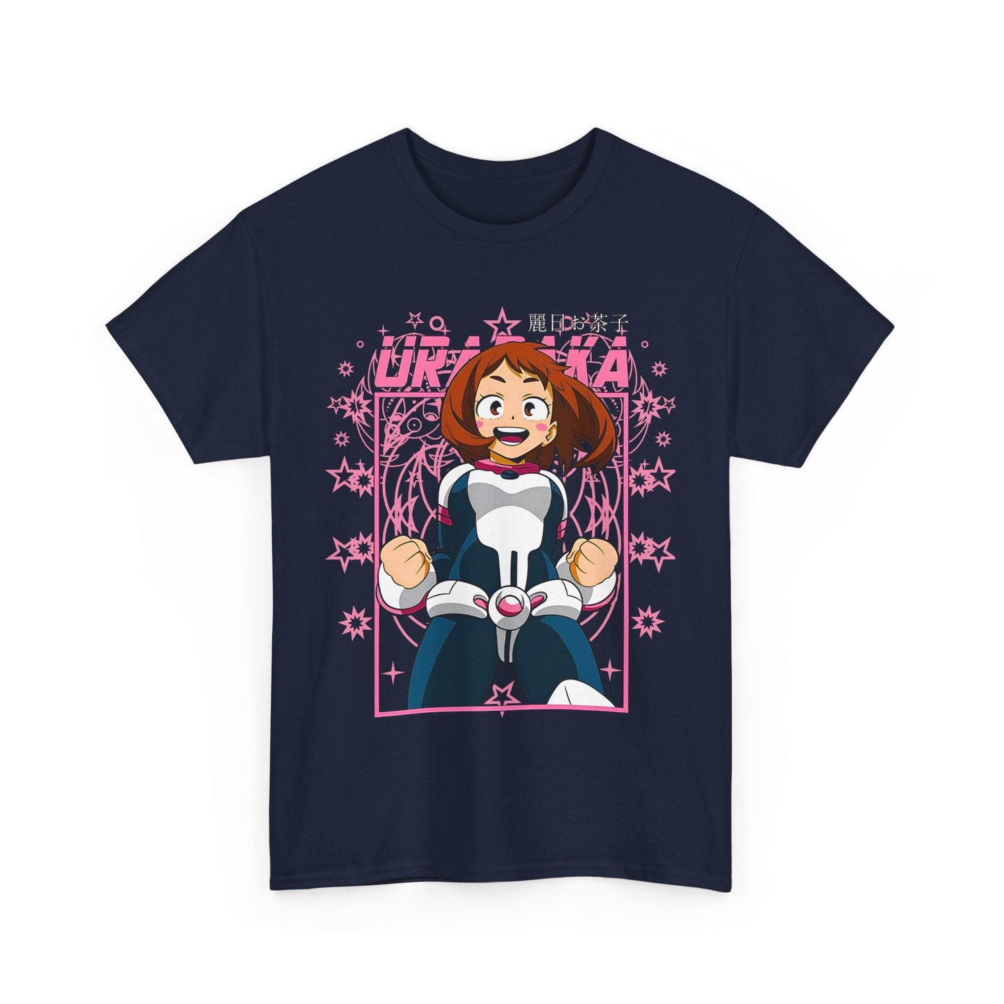 Ochaco Uraraka T-Shirt – 100% Cotton Gildan 5000 | My Hero Academia Anime Tee for Fans