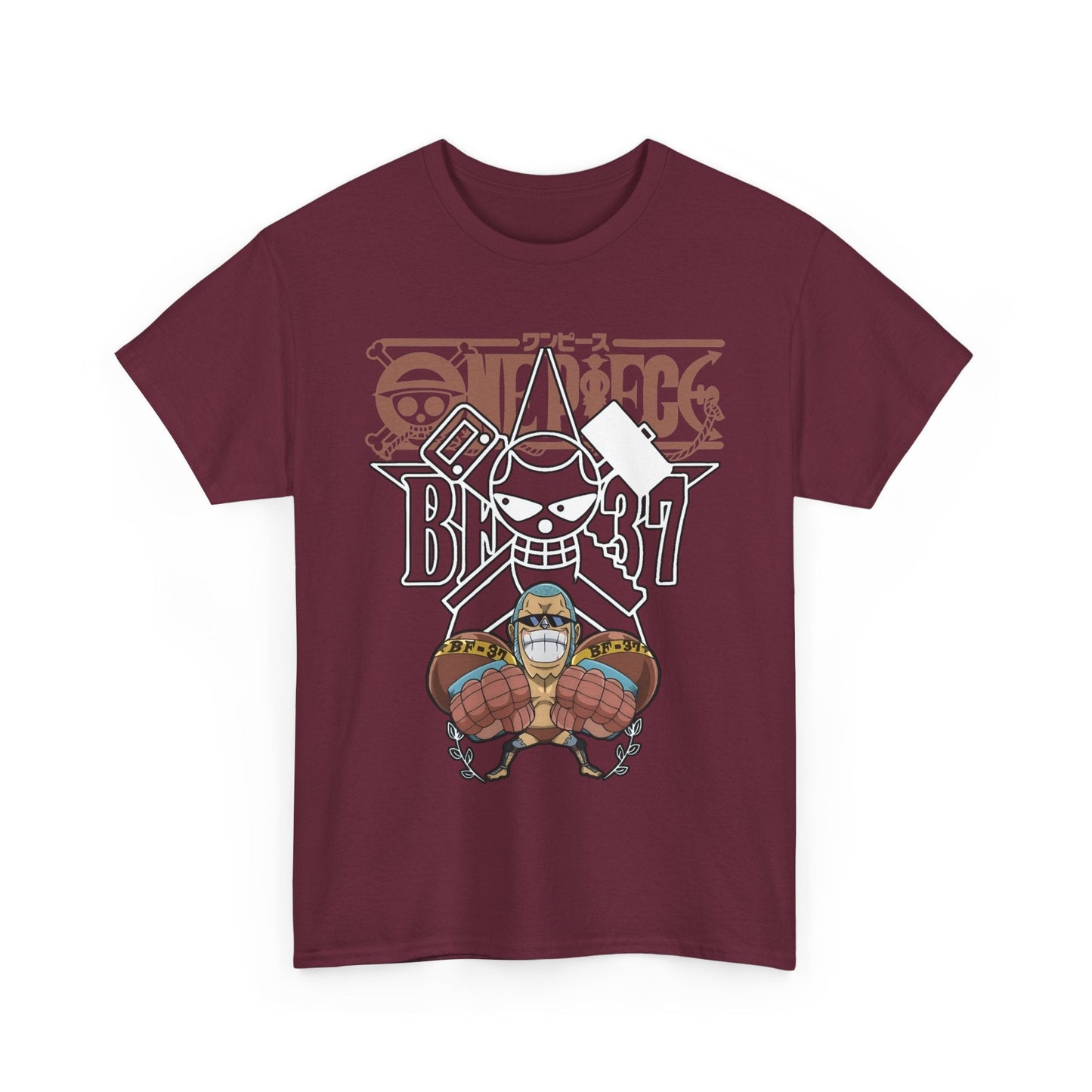 Franky One Piece T-Shirt – 100% Cotton Anime Tee for Fans