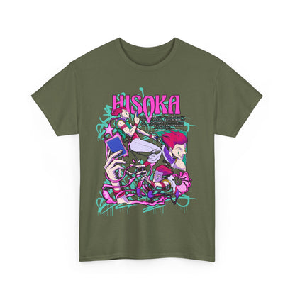Hisoka Morow Hunter x Hunter T-Shirt – 100% Cotton | Stylish Anime Tee for Hunter x Hunter Fans