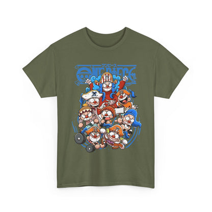 Buggy the Star Clown One Piece T-Shirt – 100% Cotton Anime Tee for Fans of the Grand Line
