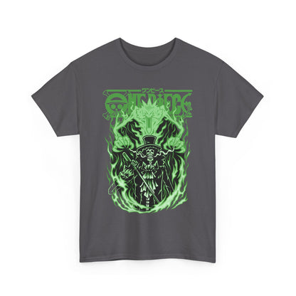 Brook One Piece T-Shirt – 100% Cotton Anime Tee for Soul King Fans