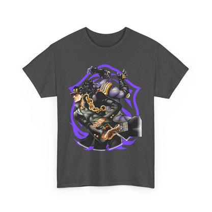 Jotaro Kujo T-Shirt – 100% Cotton JoJo's Bizarre Adventure Anime Tee for Fans
