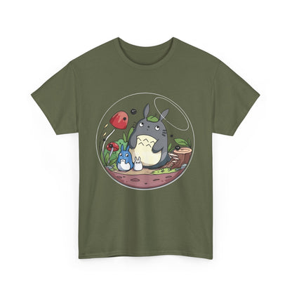 Totoro in a Bubble T-Shirt – 100% Cotton Studio Ghibli Inspired Tee for Anime Fans