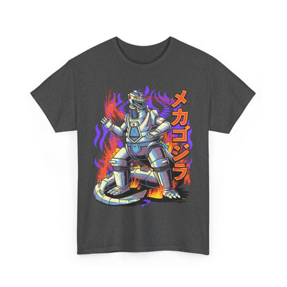Mechagodzilla Kaiju T-Shirt – 100% Cotton Monster Battle Tee | Epic Japanese Sci-Fi Apparel