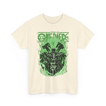 Brook One Piece T-Shirt – 100% Cotton Anime Tee for Soul King Fans