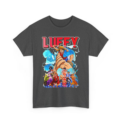 Luffy and Friends One Piece T-Shirt – 100% Cotton Anime Crew Tee
