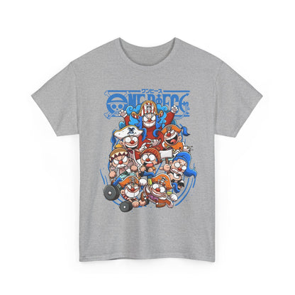 Buggy the Star Clown One Piece T-Shirt – 100% Cotton Anime Tee for Fans of the Grand Line