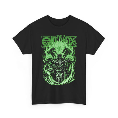 Brook One Piece T-Shirt – 100% Cotton Anime Tee for Soul King Fans