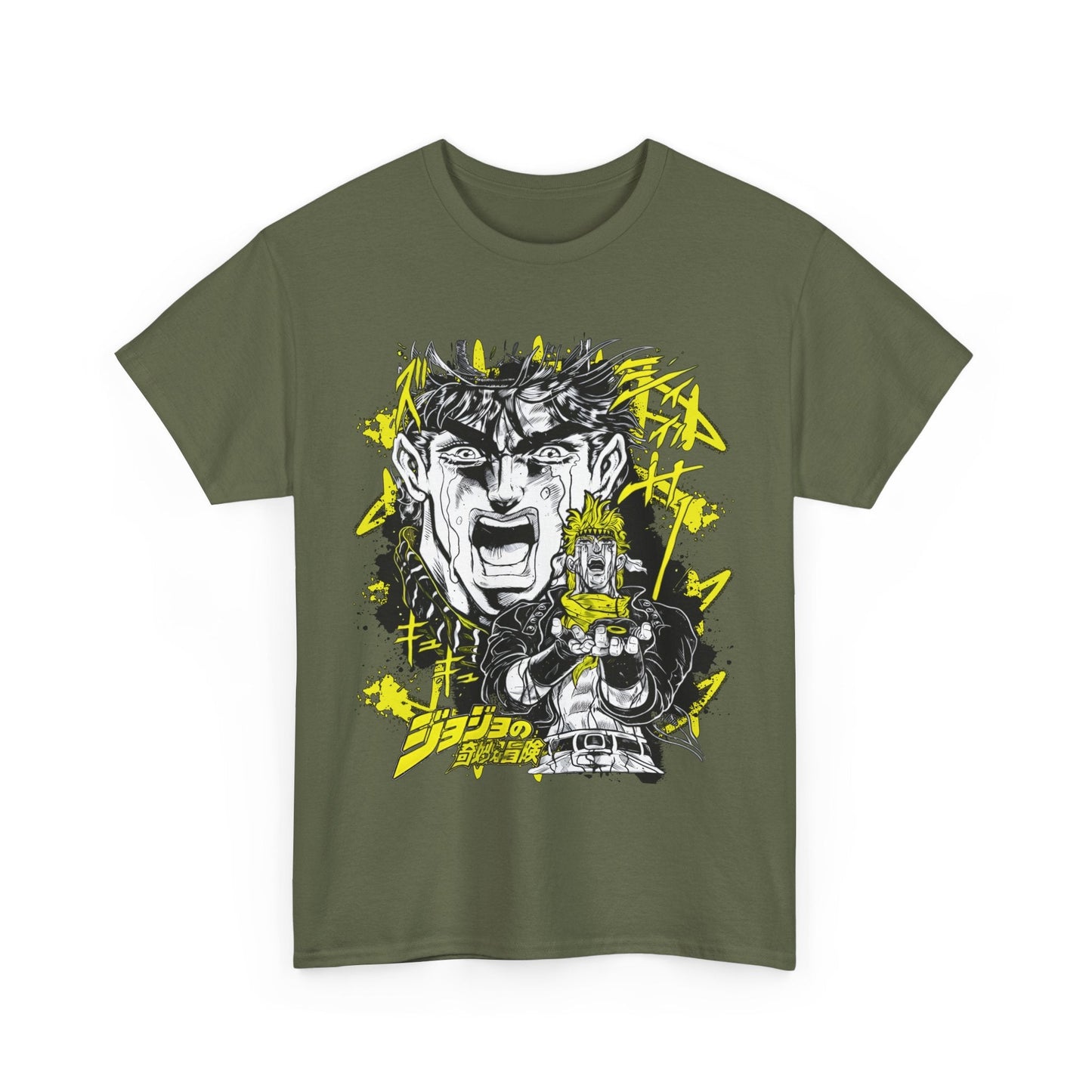 Joestar 100% Cotton T-Shirt – JoJo's Bizarre Adventure Anime Tee for True Fans