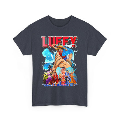 Luffy and Friends One Piece T-Shirt – 100% Cotton Anime Crew Tee
