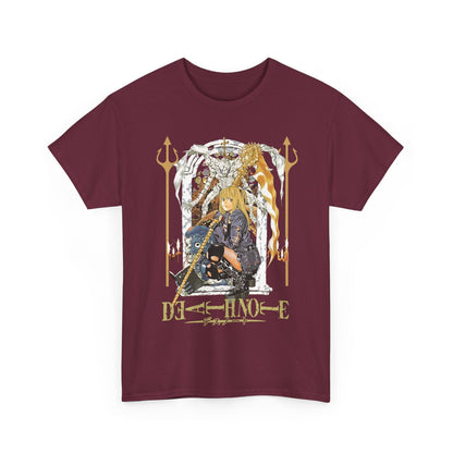 Misa Amane Death Note T-Shirt – 100% Cotton Anime Tee for Otaku & Gothic Fashion Fans