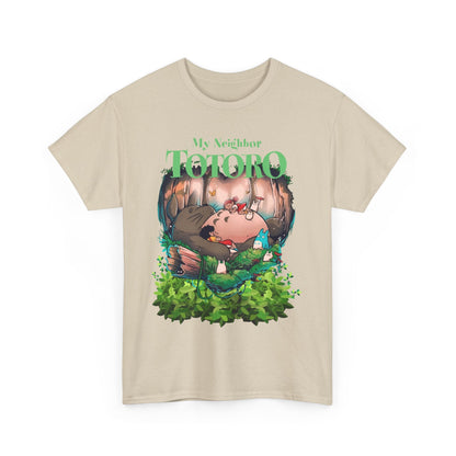 My Neighbor Totoro Dream T-Shirt – 100% Cotton Anime Graphic Tee for Studio Ghibli Fans