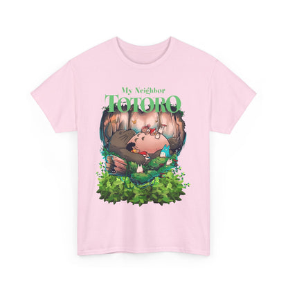 My Neighbor Totoro Dream T-Shirt – 100% Cotton Anime Graphic Tee for Studio Ghibli Fans