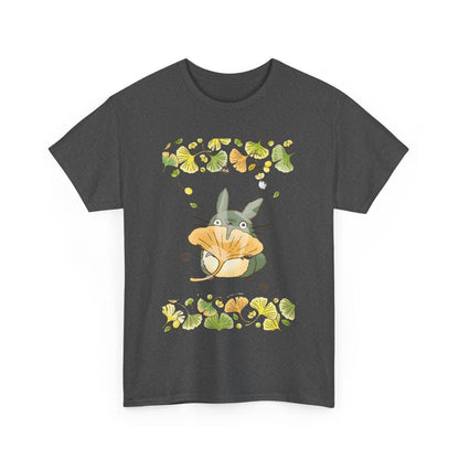 Totoro Flowers Dream T-Shirt – 100% Cotton Gildan 5000 | Studio Ghibli Aesthetic Anime Tee