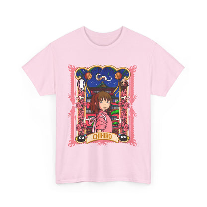 Spirited Away Chihiro T-Shirt – 100% Cotton Studio Ghibli Tee for Anime Fans
