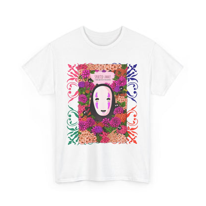 No Face Spirited Away T-Shirt – 100% Cotton Gildan 5000 | Studio Ghibli Anime Tee