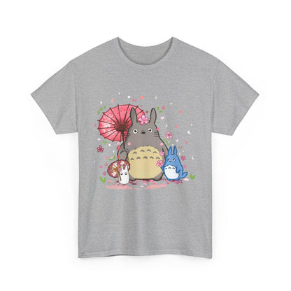My Neighbor Totoro T-Shirt – 100% Cotton Gildan 5000 Anime Tee for Ghibli Fans
