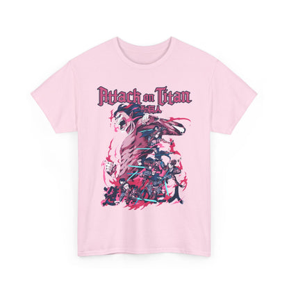Attack on Titan T-Shirt – 100% Cotton Anime Tee for AOT Fans