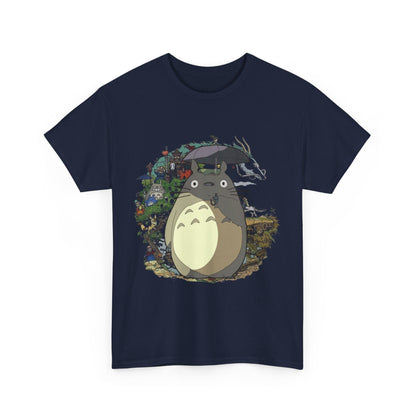My Neighbor Totoro Studio Ghibli T-Shirt – 100% Cotton Gildan 5000 Anime Tee
