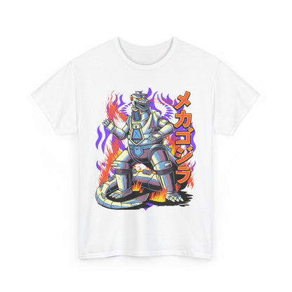 Mechagodzilla Kaiju T-Shirt – 100% Cotton Monster Battle Tee | Epic Japanese Sci-Fi Apparel