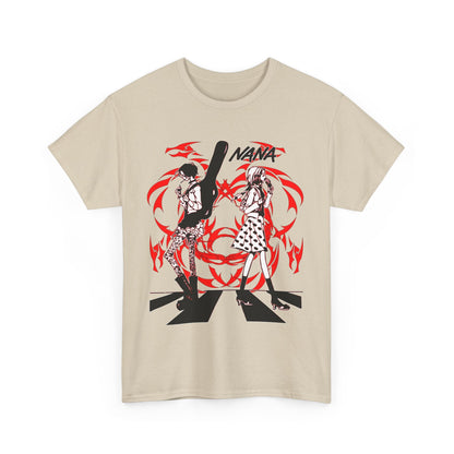 Nana Osaki Black Stones T-Shirt – 100% Cotton Anime Rock Band Tee | Stylish Japanese Streetwear