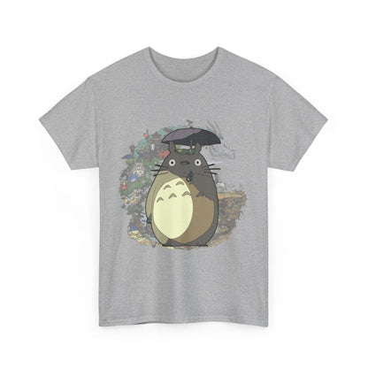 My Neighbor Totoro Studio Ghibli T-Shirt – 100% Cotton Gildan 5000 Anime Tee
