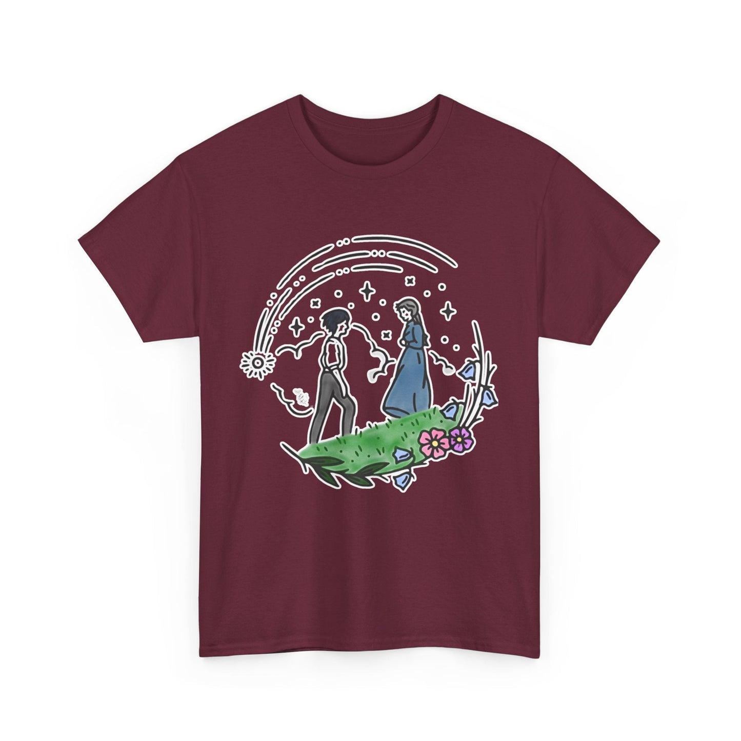 A Heart’s a Heavy Burden T-Shirt – Howl & Sophie Inspired | Studio Ghibli | 100% Cotton Gildan 5000