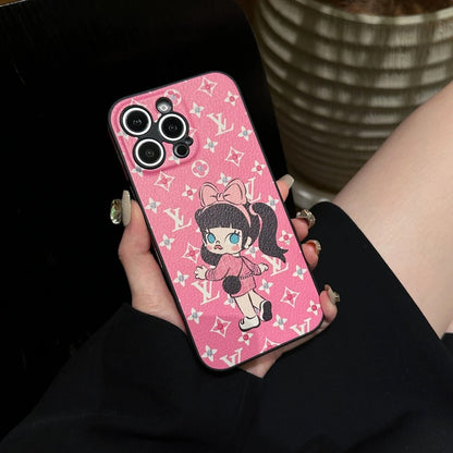 LV little girl phone case girl B