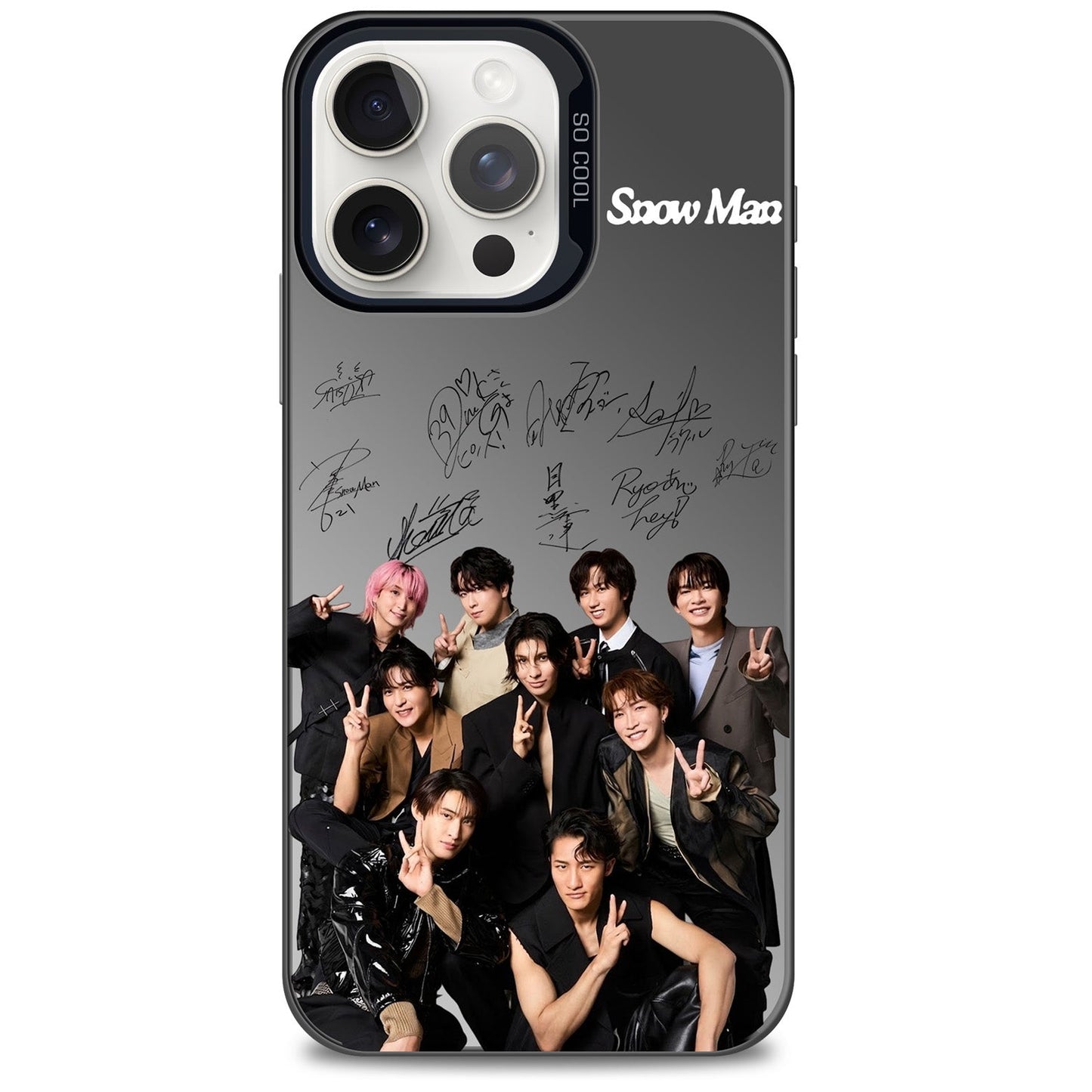 Snow Man Phone Case