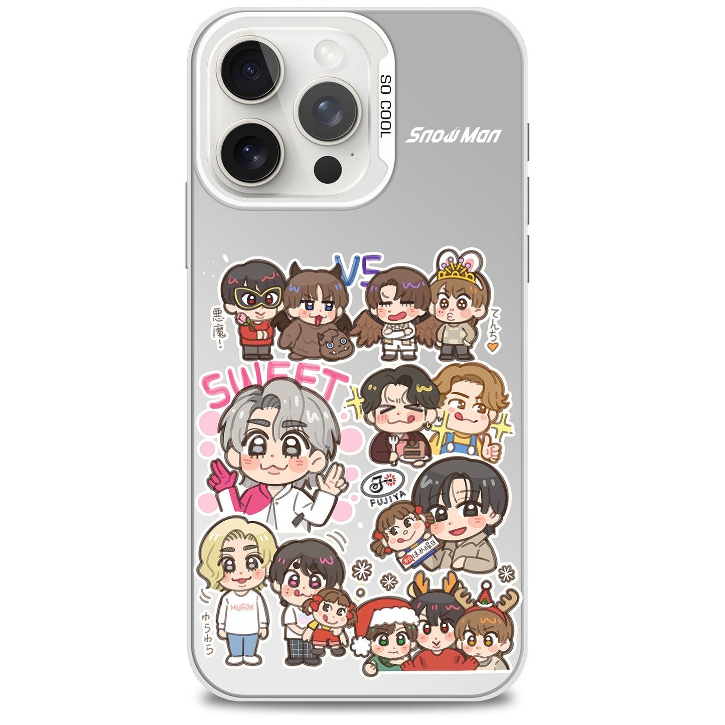 Snow Man Phone Case