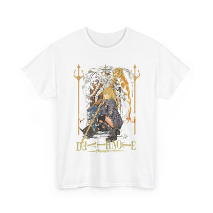 Misa Amane Death Note T-Shirt – 100% Cotton Anime Tee for Otaku & Gothic Fashion Fans