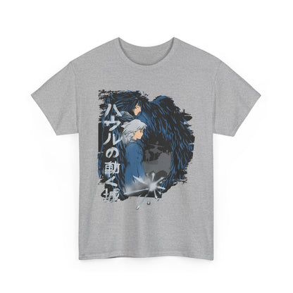 Howl & Sophie T-Shirt – 100% Cotton Studio Ghibli Anime Tee Inspired by Howl’s Moving Castle