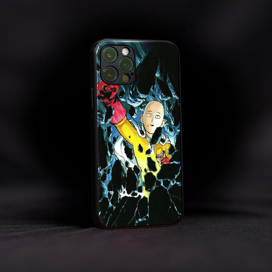 OnePunch Man Saitama Glass Case