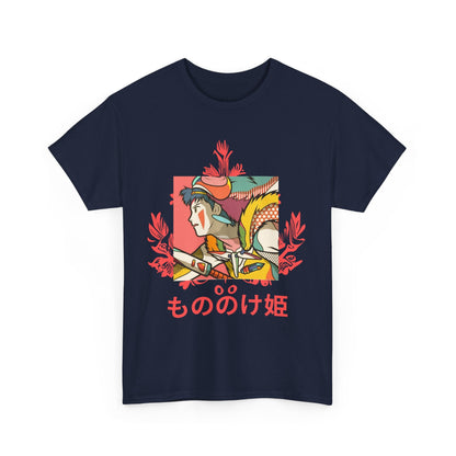 Princess Mononoke Studio Ghibli T-Shirt – 100% Cotton Anime Shirt for Ghibli Fans