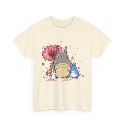 My Neighbor Totoro T-Shirt – 100% Cotton Gildan 5000 Anime Tee for Ghibli Fans