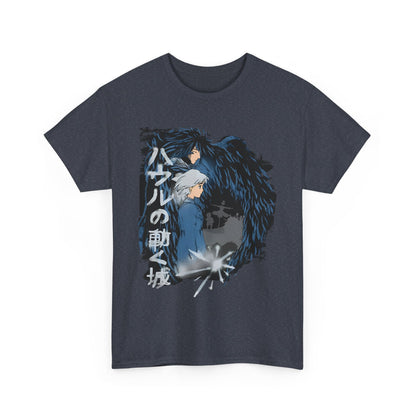 Howl & Sophie T-Shirt – 100% Cotton Studio Ghibli Anime Tee Inspired by Howl’s Moving Castle
