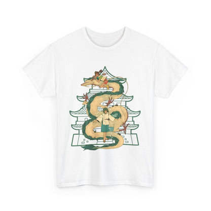 Haku Spirited Away T-Shirt – 100% Cotton Studio Ghibli Anime Shirt for Fans