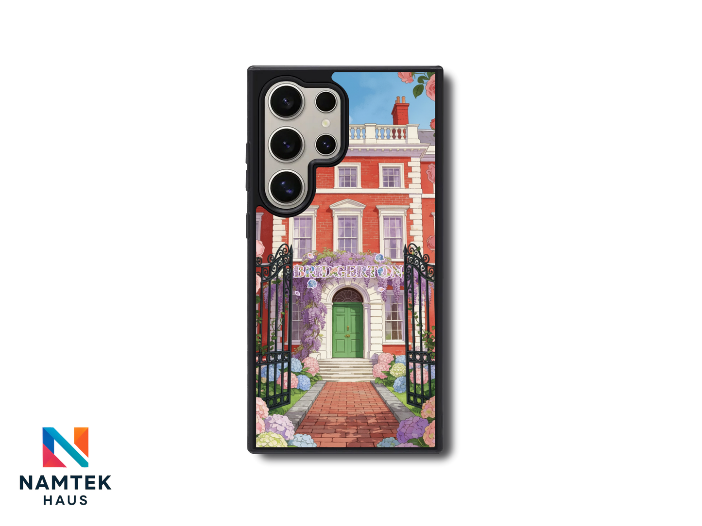 Bridgerton House Floral Mobile Phone Case