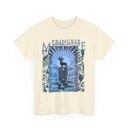 Mononoke Princess Forest Spirit T-Shirt – 100% Cotton Studio Ghibli Inspired Anime Tee