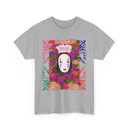 No Face Spirited Away T-Shirt – 100% Cotton Gildan 5000 | Studio Ghibli Anime Tee