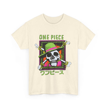 "Straw Hat Pirates One Piece T-Shirt – 100% Cotton Anime Tee for True Fans"