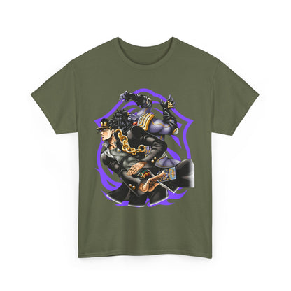 Jotaro Kujo T-Shirt – 100% Cotton JoJo's Bizarre Adventure Anime Tee for Fans