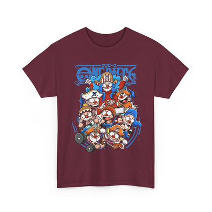 Buggy the Star Clown One Piece T-Shirt – 100% Cotton Anime Tee for Fans of the Grand Line