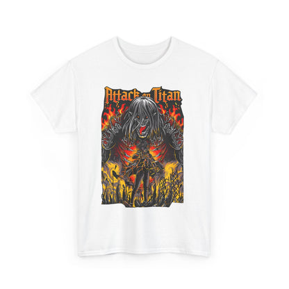 Eren Jaeger T-Shirt – 100% Cotton Attack on Titan Anime Tee