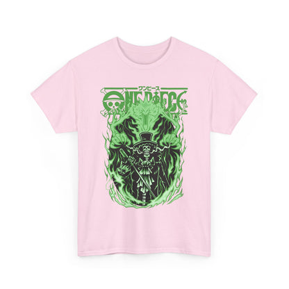 Brook One Piece T-Shirt – 100% Cotton Anime Tee for Soul King Fans