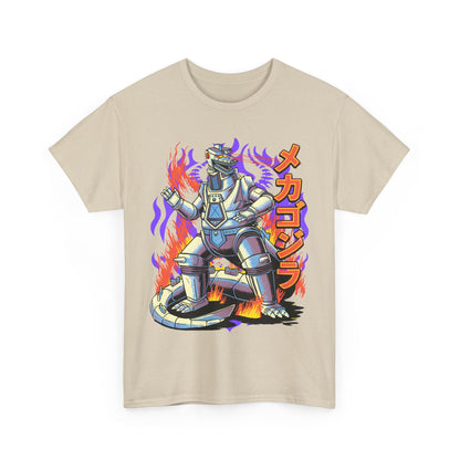 Mechagodzilla Kaiju T-Shirt – 100% Cotton Monster Battle Tee | Epic Japanese Sci-Fi Apparel