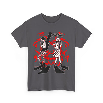 Nana Osaki Black Stones T-Shirt – 100% Cotton Anime Rock Band Tee | Stylish Japanese Streetwear