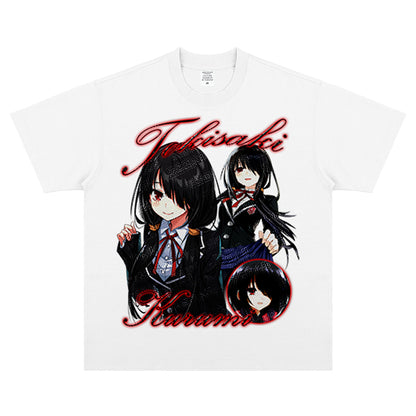 Popular Anime cotton T-shirt for men and women