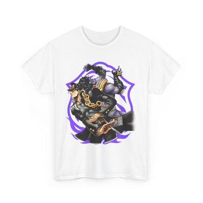 Jotaro Kujo T-Shirt – 100% Cotton JoJo's Bizarre Adventure Anime Tee for Fans